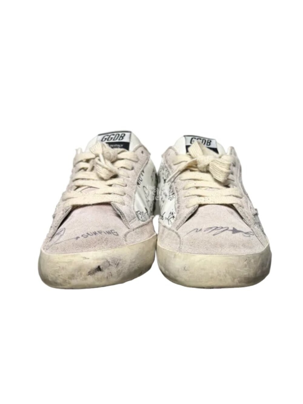 Size 40 Golden Goose Wmns Superstar 'Miami South Beach' GWF00101 Pre-Owned - Picture 3 of 11